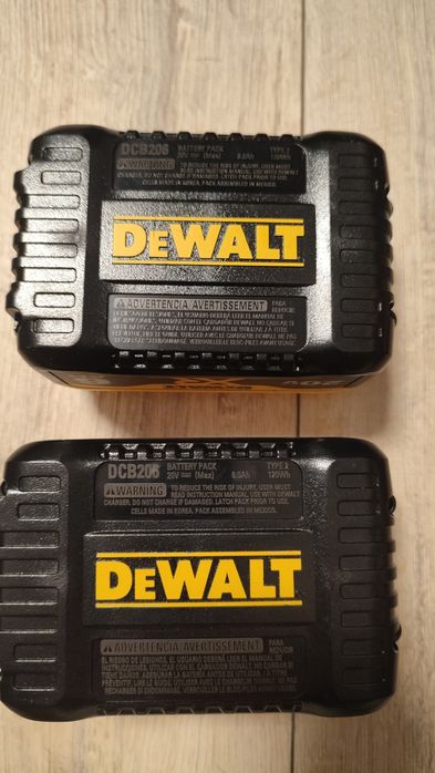 Новий акумулятор батарея Dewalt 6Ач DCB206 із США Оригінал