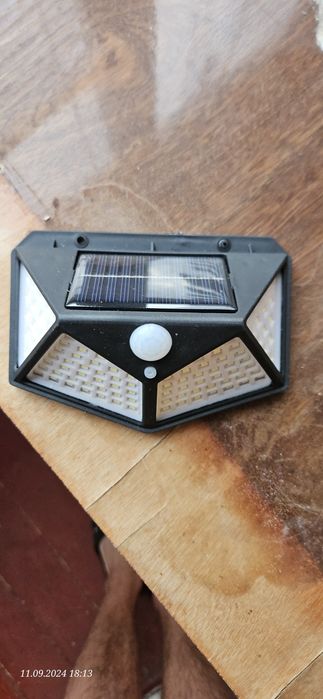 Вуличний Лед світильник з датчиком руху