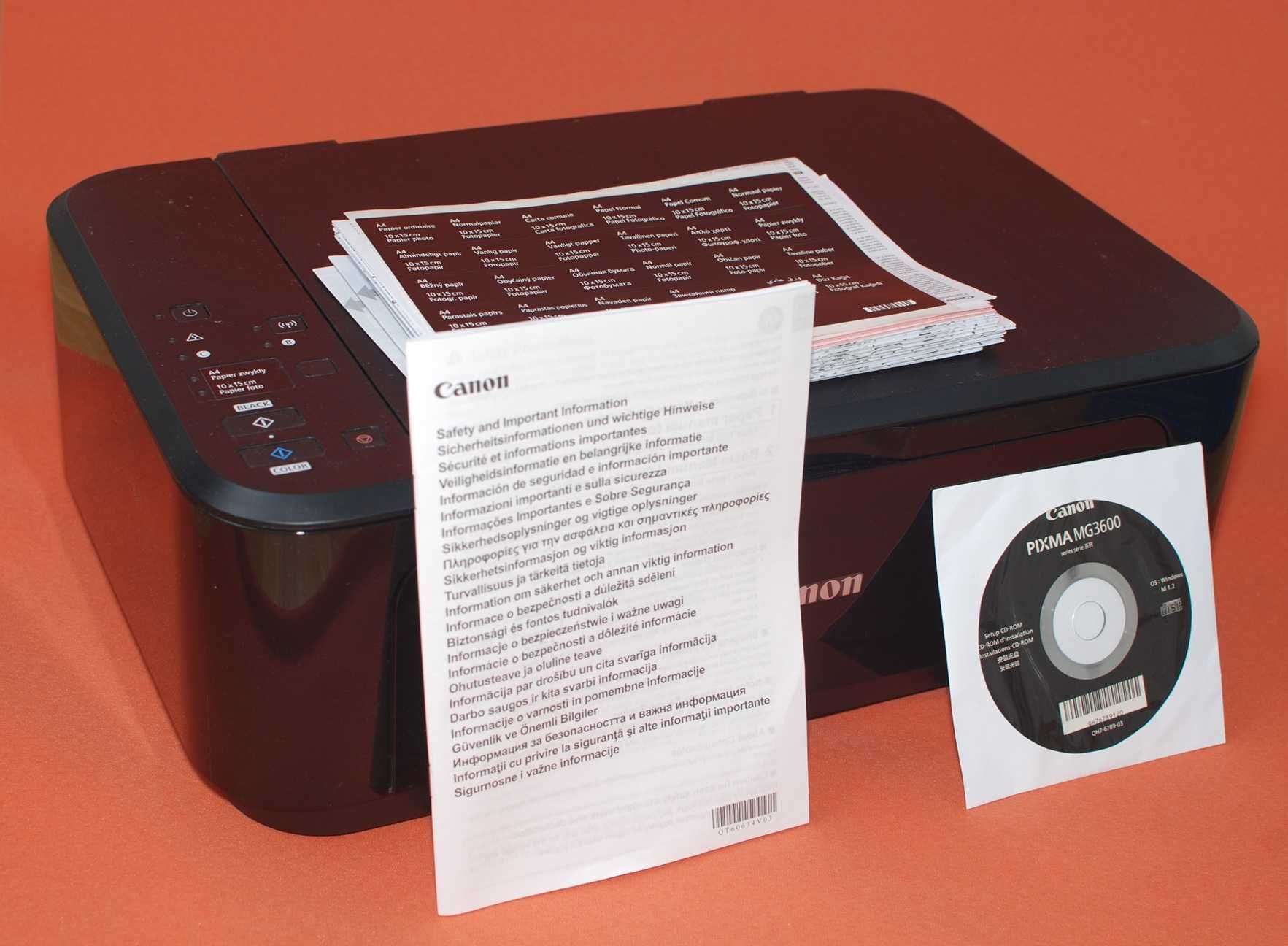 Drukarka Canon Pixma MG3650S