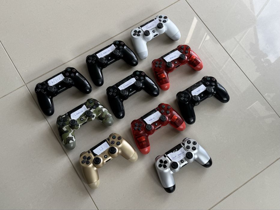Zestaw Padów SONY DUALSHOCK 4 Limitowane Uszkodzone Komplet Wysyłka !