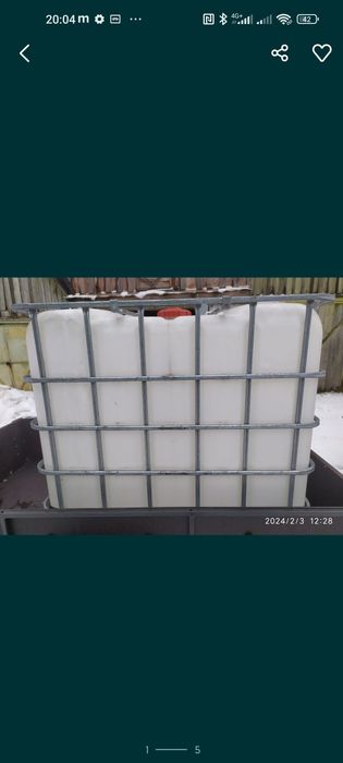 Еврокуб в каркасе чистый