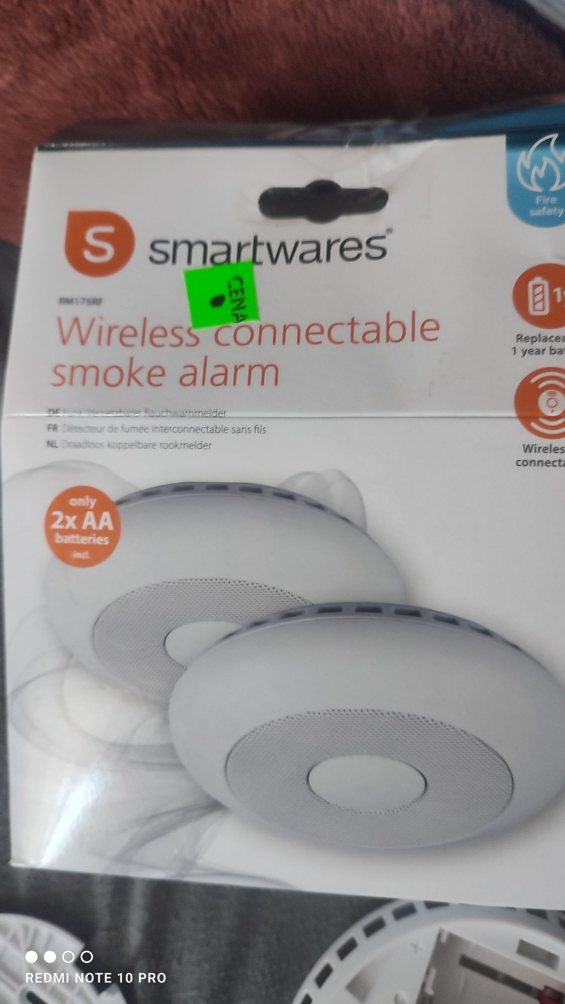 Czujki dymu Smartwares RM175RF