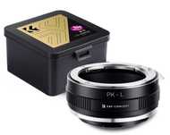 Adapter Pentax PK na L-MOUNT LEICA K&F Concept przejściówka wer. 2024