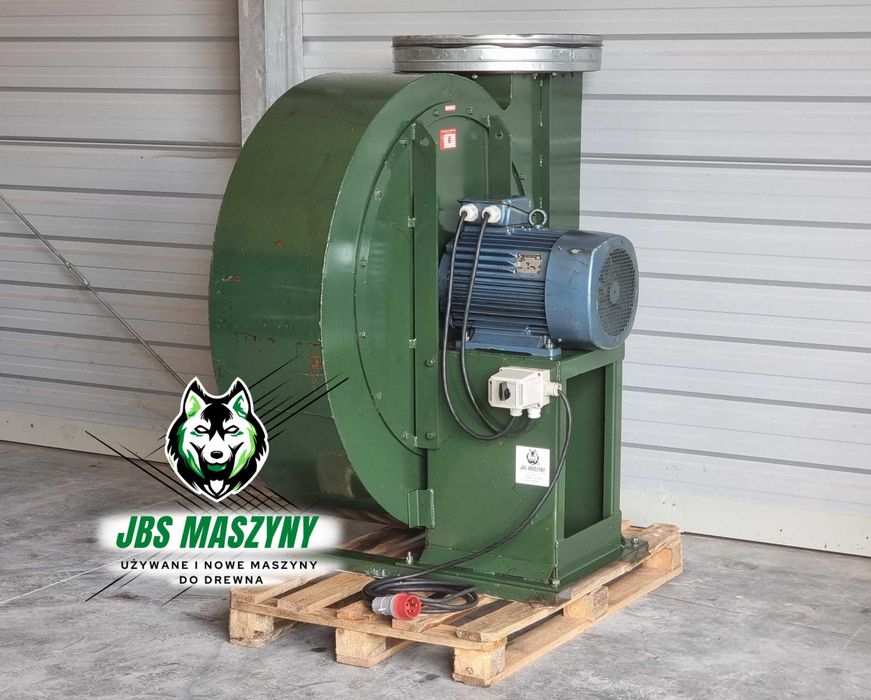 Odciąg trocin wentylator 15 kW