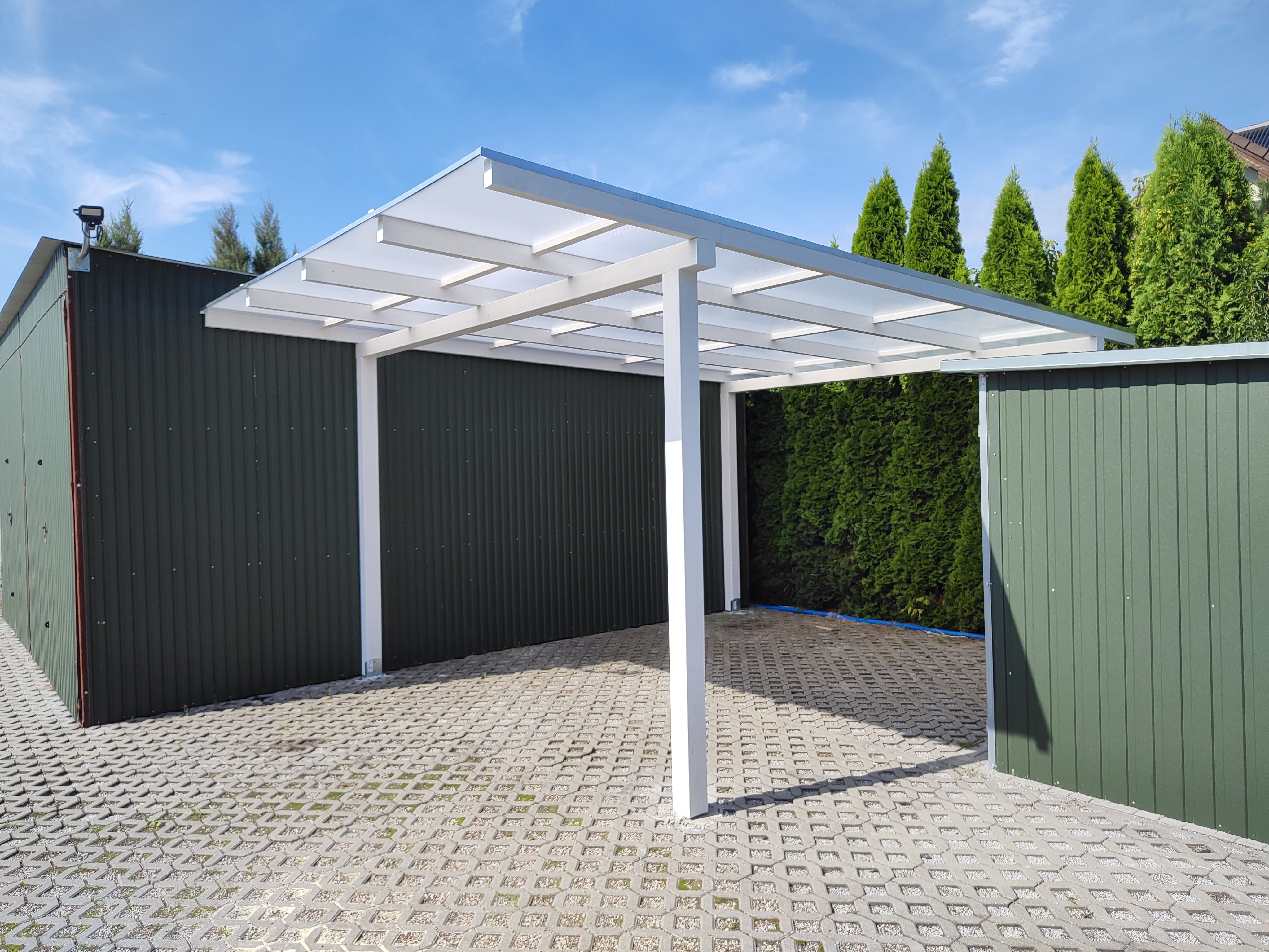 Carport, wiata garażową, zadaszenie