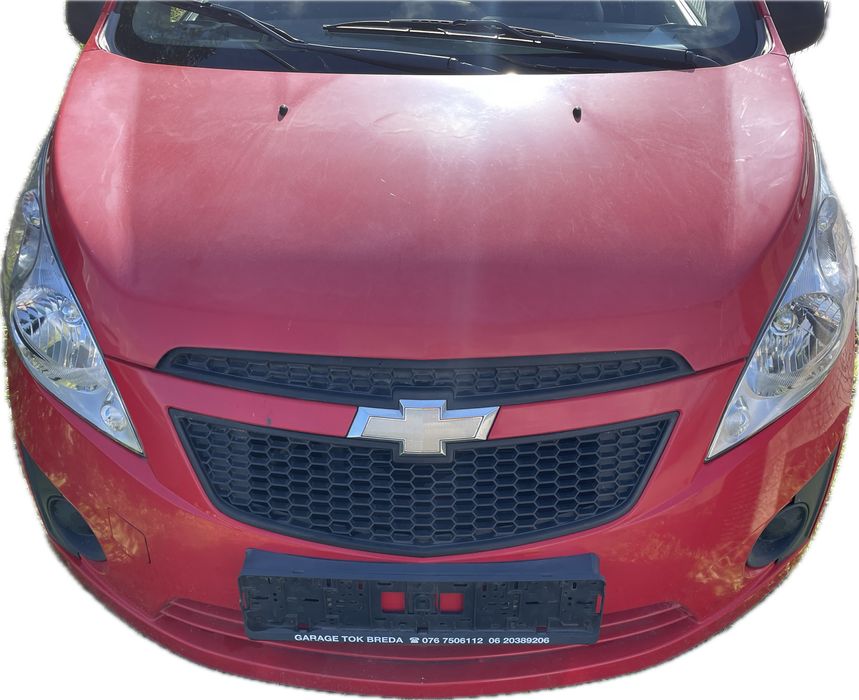 Przód chevrolet spark 3 maska zderzak lampy błotniki wzmocnienie