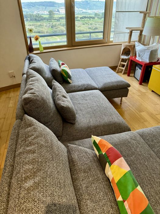 Sofá com 2 chaise longue Soderhamn IKEA