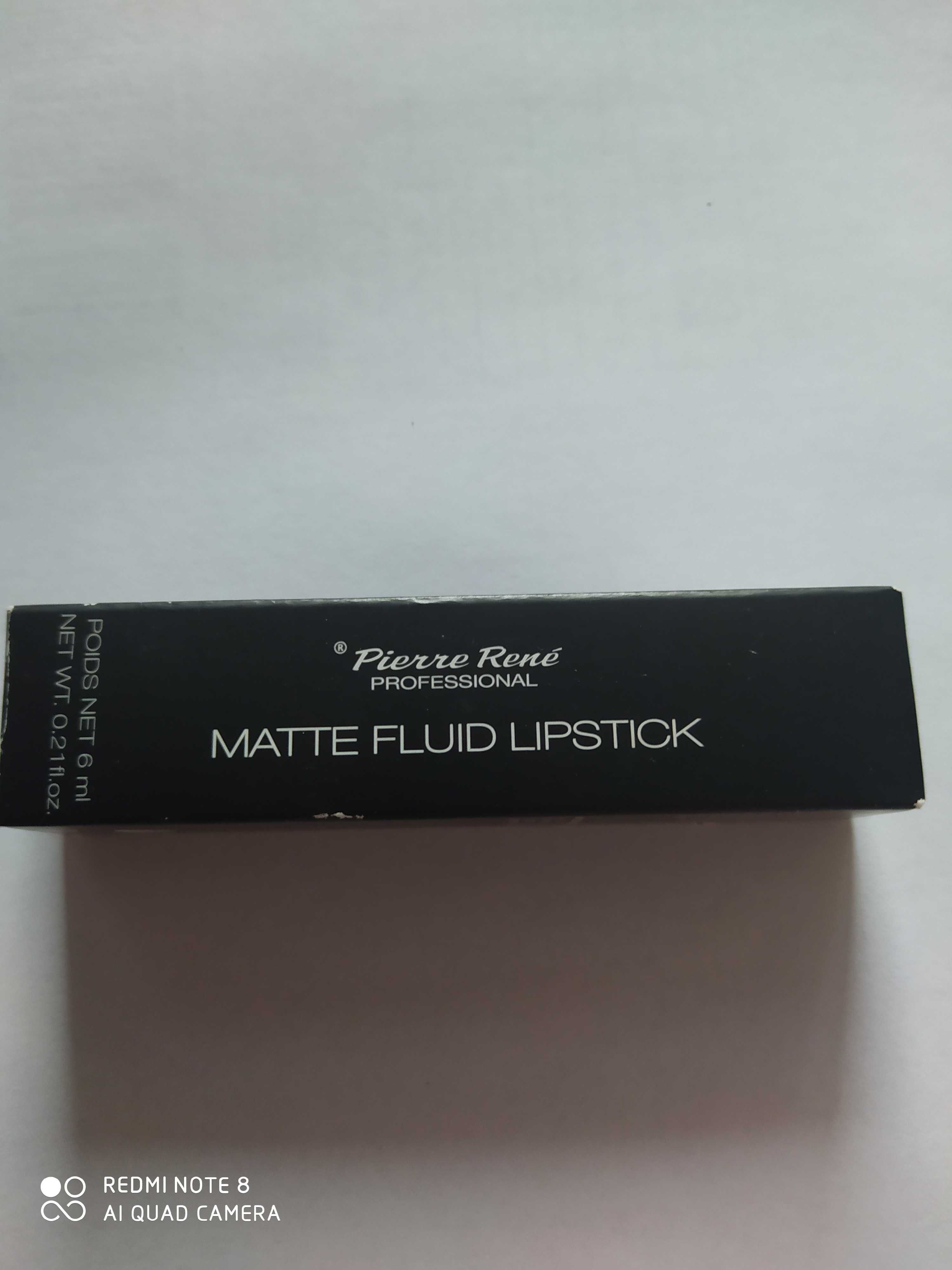 Matte Fluid Lipstick nr 04 Pierre Rene płynna pomadka