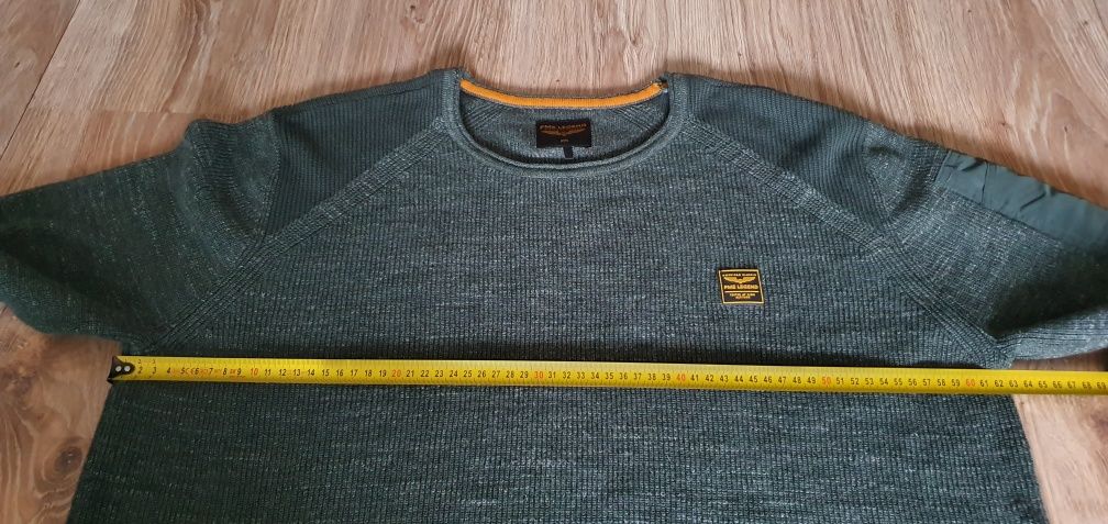 Sweterek PME LEGEND ciemnozielony rozmiar 3XL stan bardzo dobry