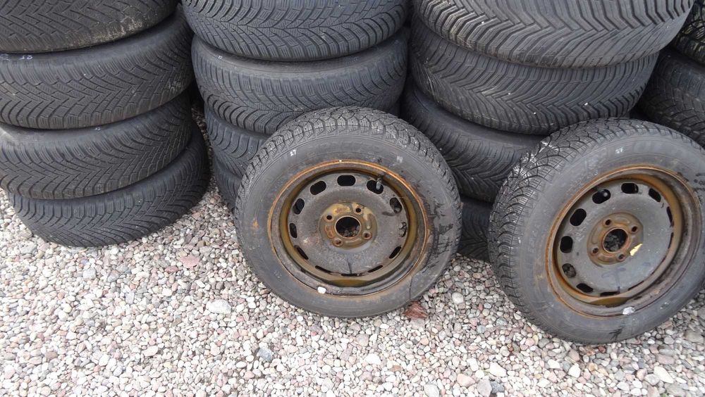 Opony Ford B-Max zimowe stalówki 4x108 R14 (27)