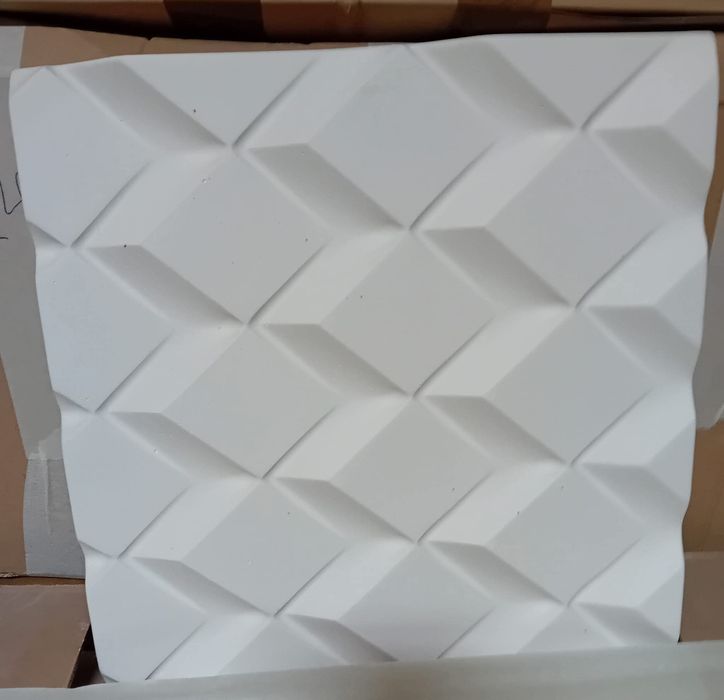 Placas Decorativas 3D em Geso para Parede – Efeito Moderno e Fácil Apl
