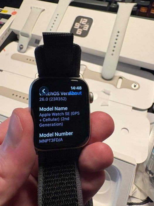 Apple Watch SE 2 starlight 44 mm GPS + LTE cellular А2724 евро