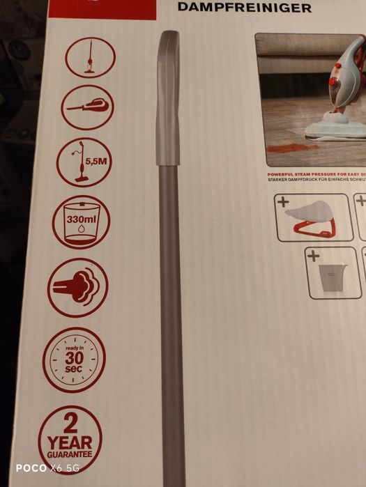 Devil mop parowy 2w1 nowy 1300W nowy