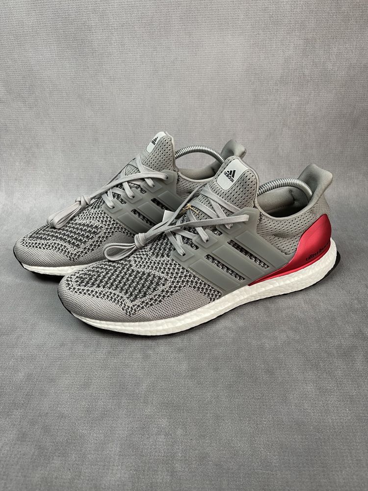 Buty adidas Ultra Boost 1.0 DNA Grey Scarlet roz. 46