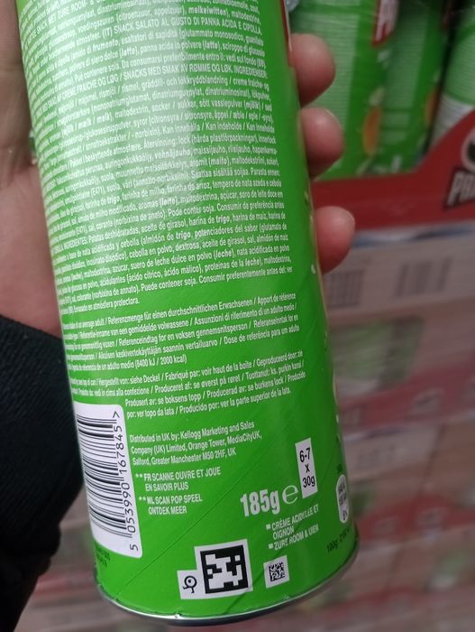 Pringels oferta 6 paczek po 185gram mega cena