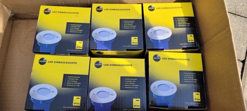 Halogen zewnętrzny ip54 okrągły na 230w