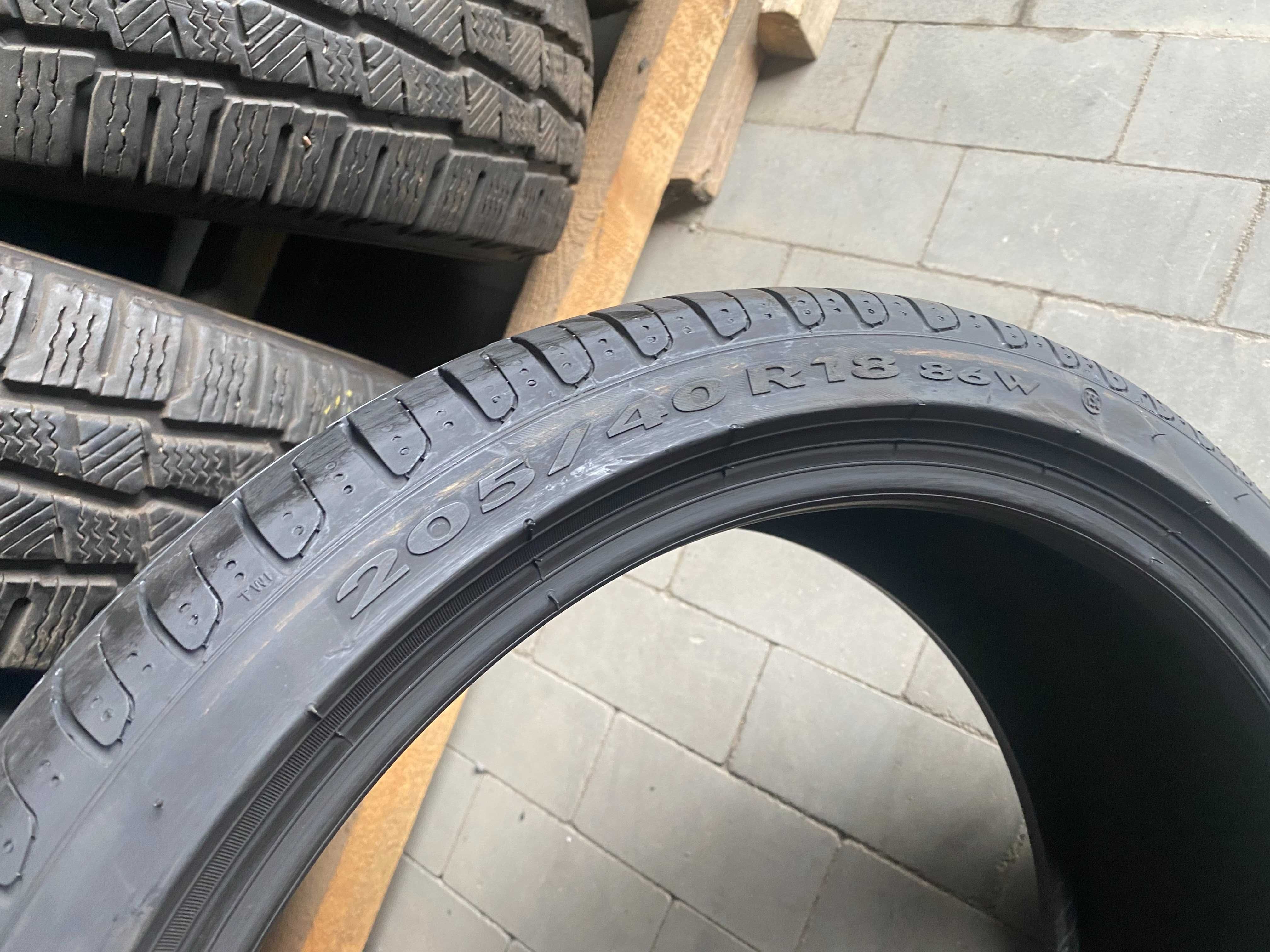 Шини літо 205/40R18 Pirelli Cinturato P7 RFT 2або4шт супер стан