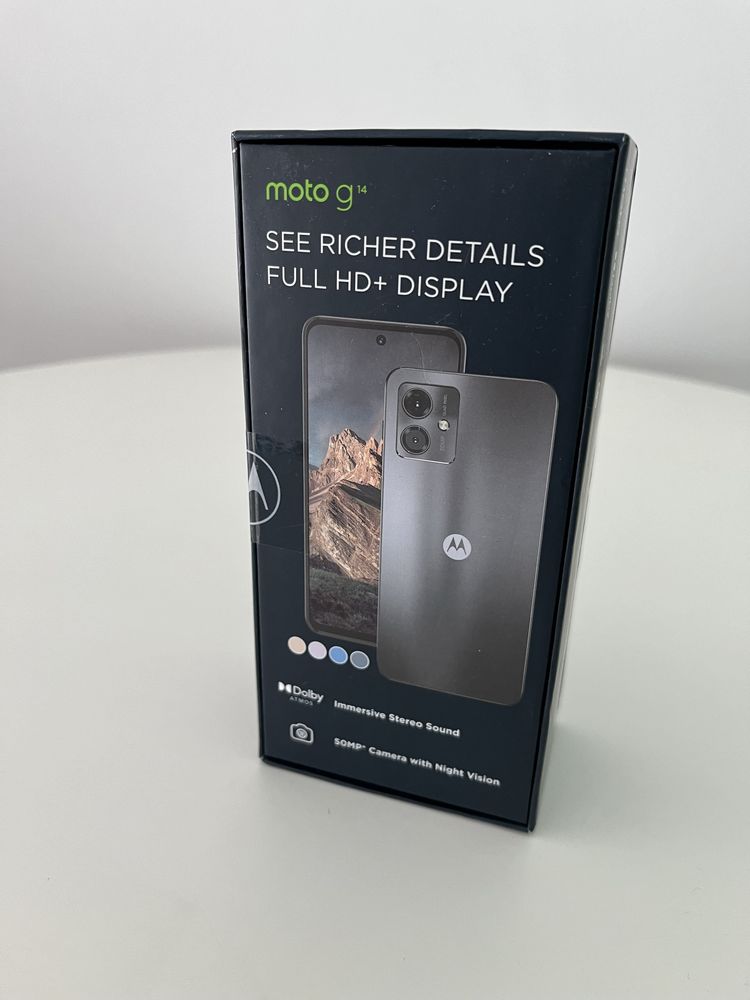 Nowa Motorola Moto G14 4/128GB Steel Grey