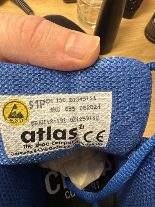 Buty robocze atlas clima comfort nowe 41/42 numer