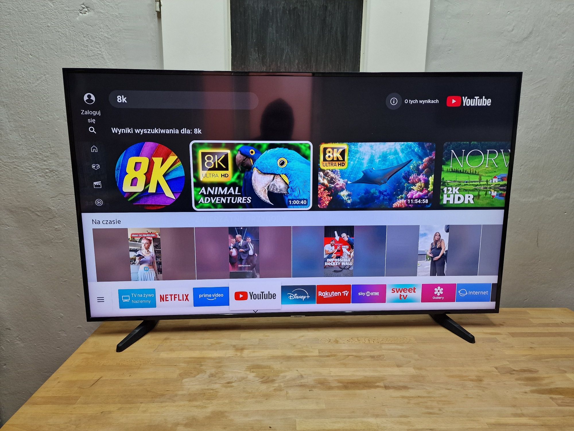 SAMSUNG 55cali 4K UHD DVB-T2 SMART telewizor