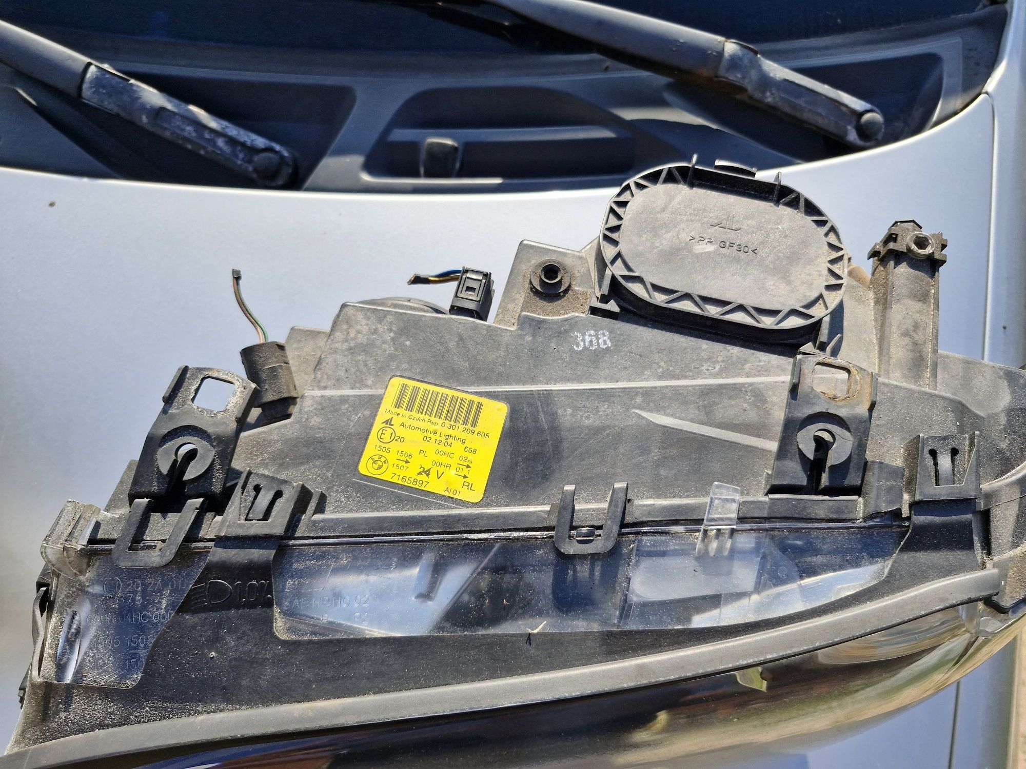 Bmw e46 coupe lift lampy przednie komplet soczewka