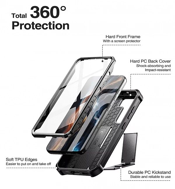 Etui Kevlar Pro Braders do Samsung Galaxy S23+Plus