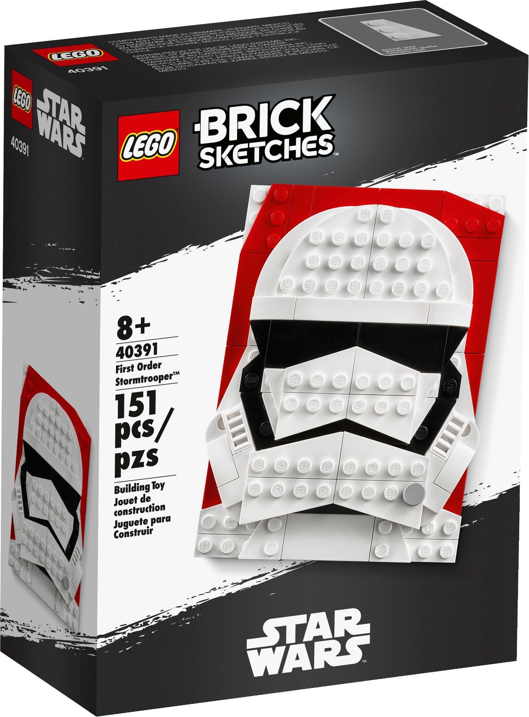 Zestaw 40391 LEGO Brick Sketches — szturmowiec Star Wars