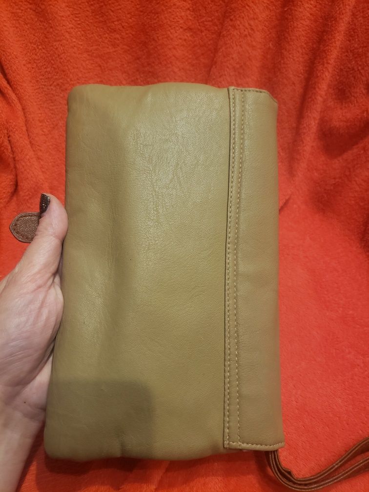 Клатч Michael Kors сумочка кошелёк кошельок гаманець бежевый, молочног
