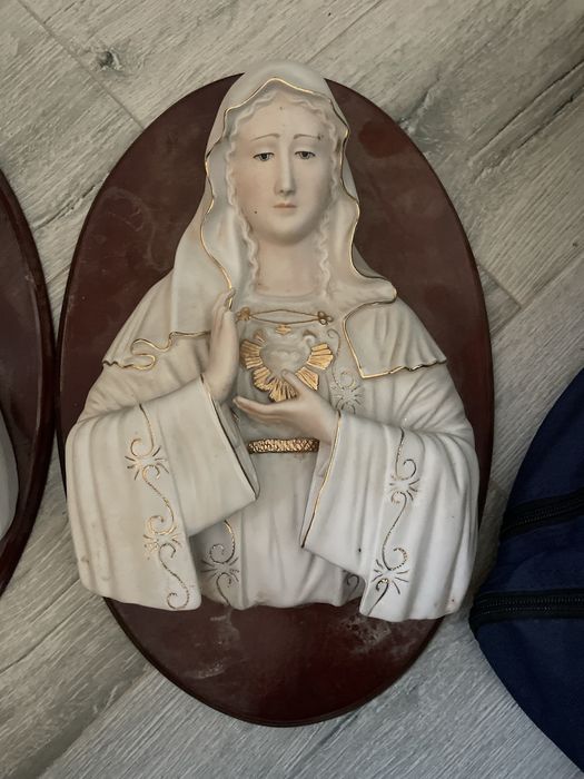 Estatua nossa senhora e jose