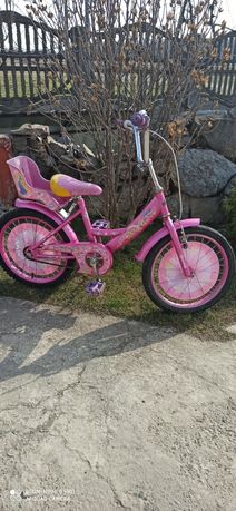 Велосипед для дівчинки розовий