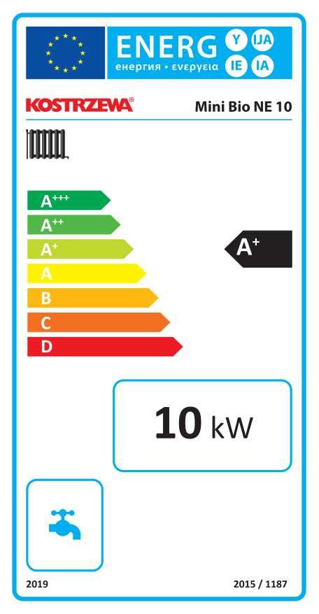 KOSTRZEWA Mini Bio B NE 10 kW piec na pellet na dotacje DOSTAWA GRATIS