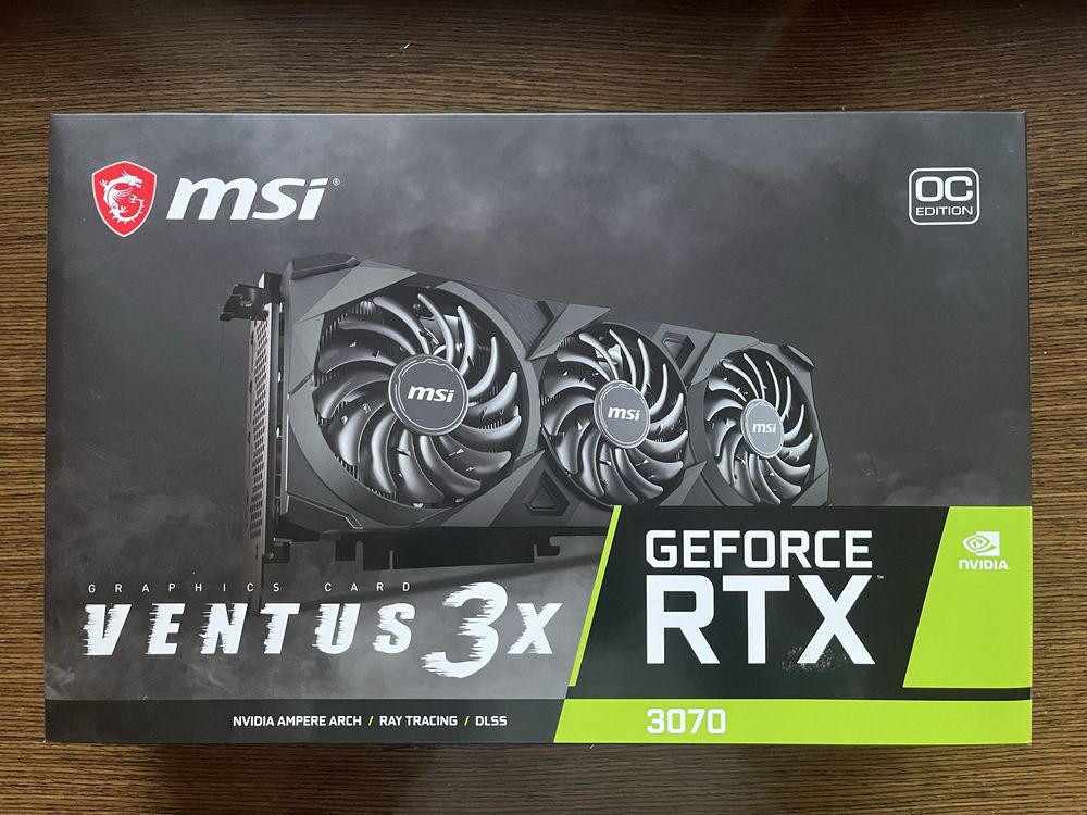 Karta graficzna MSI GeForce RTX 3070 VENTUS 3X OC 8GB GDDR6X