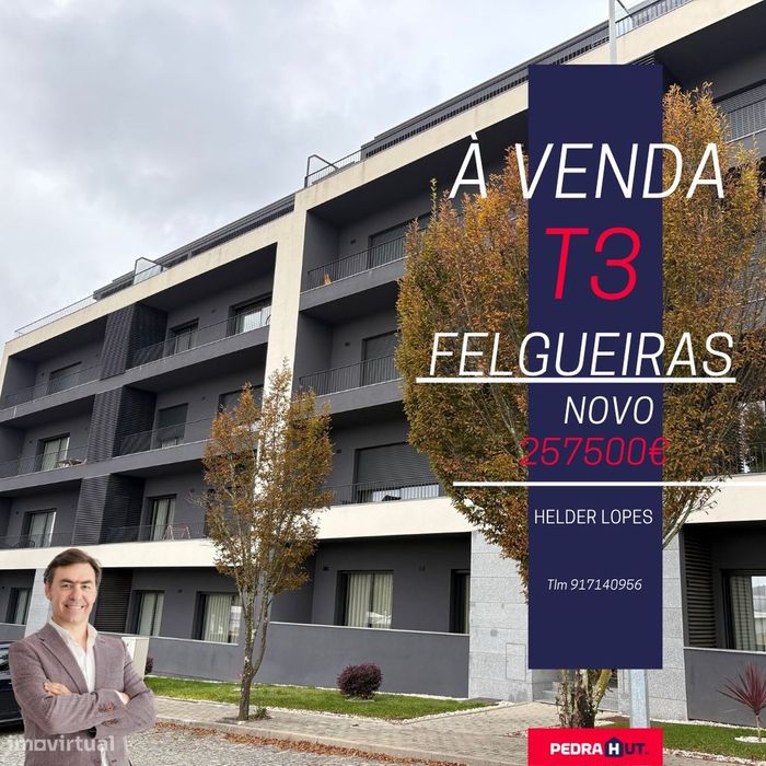 T3 FELGUEIRAS ( Pombeiro de ribazela )Pronto habitar breve