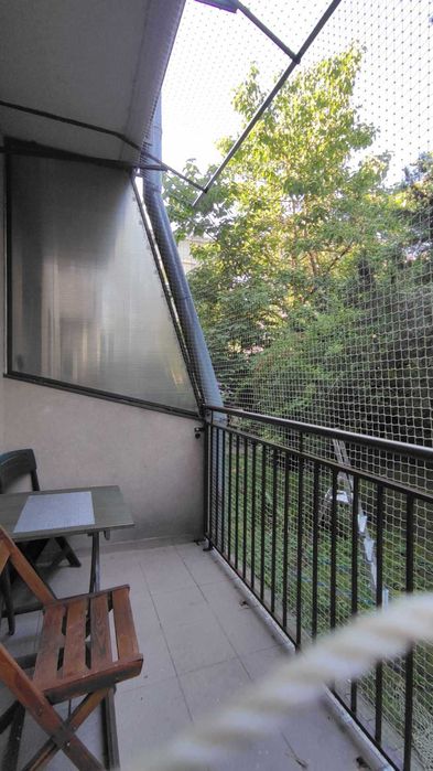 Ochronna Siatka balkonowa, Siatka na balkon dla kota + montaż