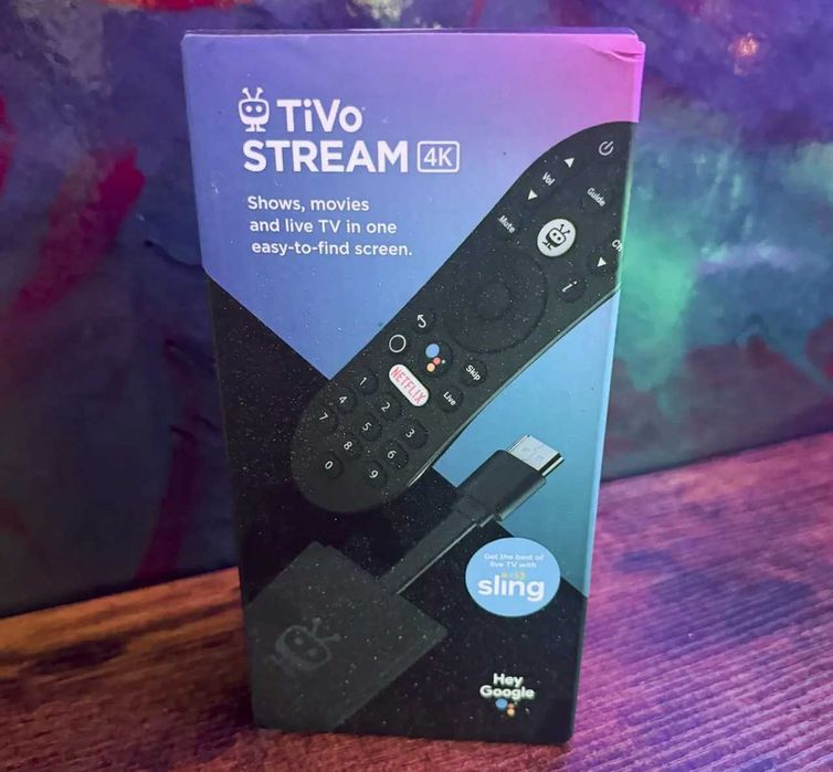 TiVo Stream 4K Media Streamer Медиаплеер Тв приставка Тв бокс
