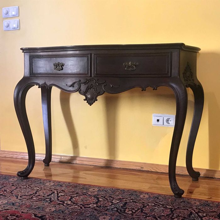 Mesa de Encostar em Madeira Maciça