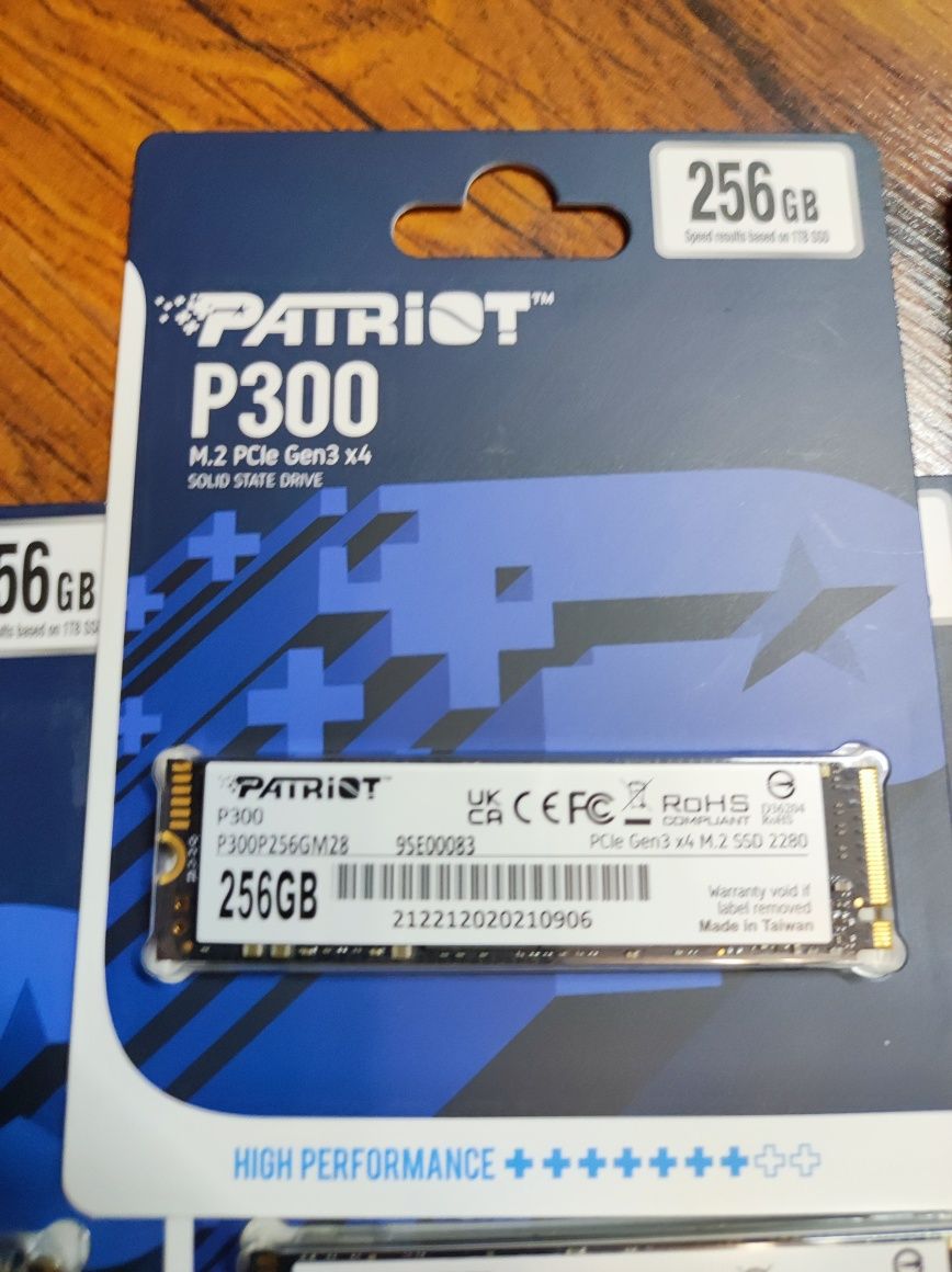 Ssd Sata, m2 nvme patrion, team 240-256 gb