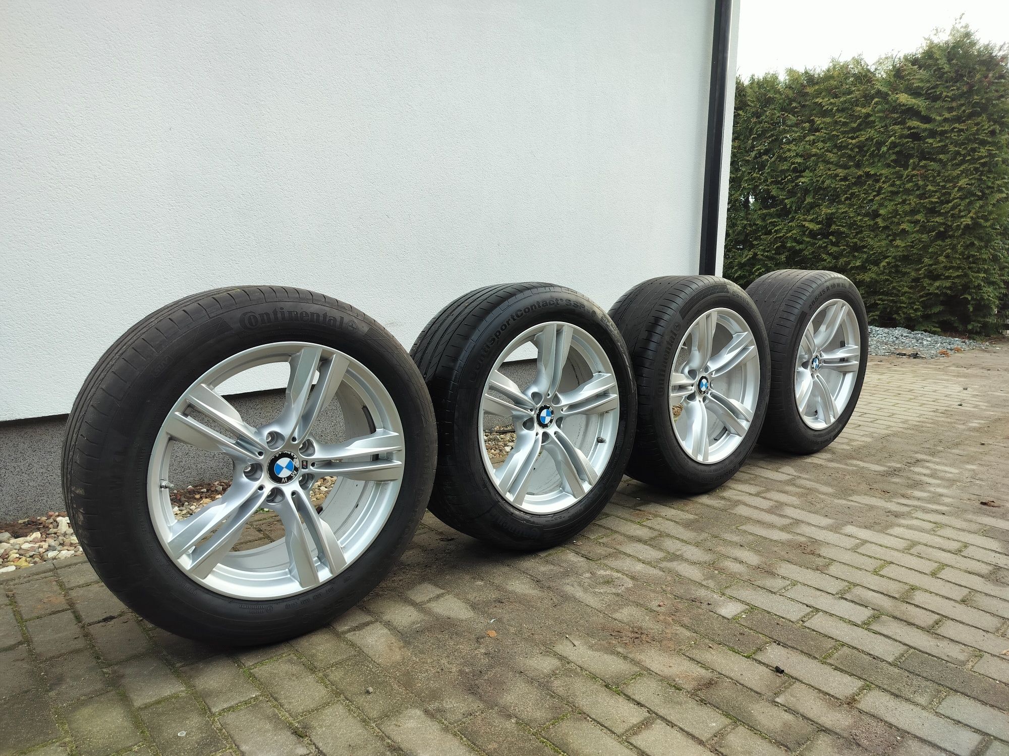 Felgi mpakiet bmw 19" 9/10" org BMW kpl 5x120 x f e