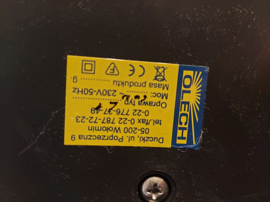 Lampka na biurko Olech Polska produkcja