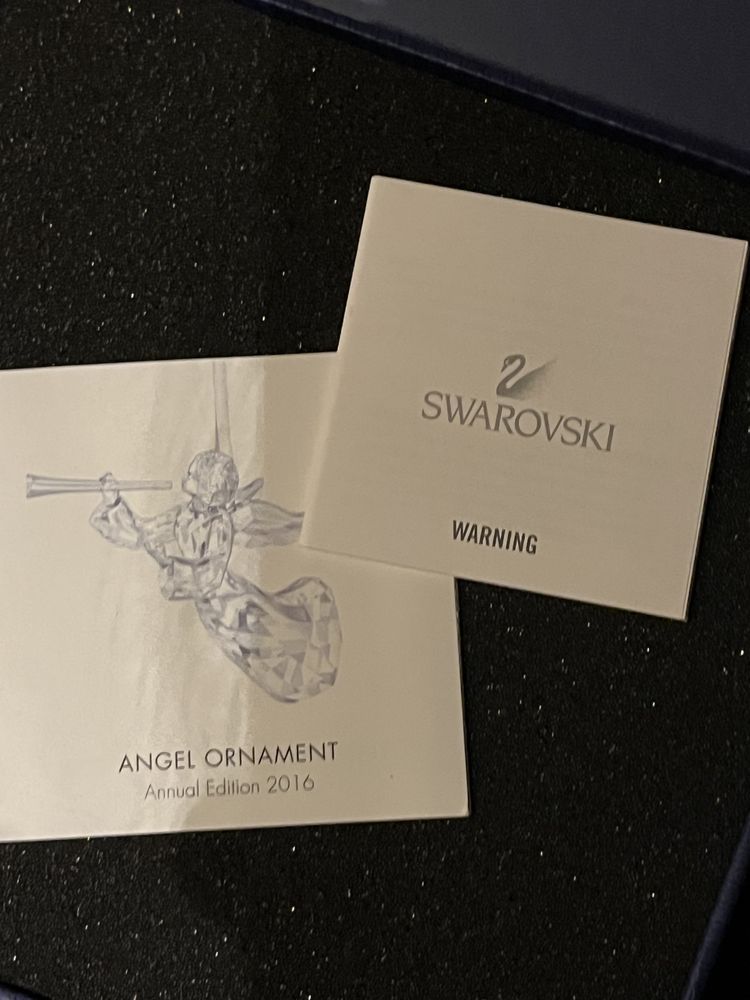 Swarovski Annual Edition Angel Ornament 2016 kryształ anioł zawieszka