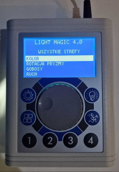 Uniwersalny sterownik świateł DMX - Light Magic 4.0