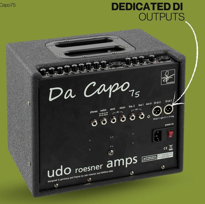 Amplificador violao clássico/ guitarra e voz