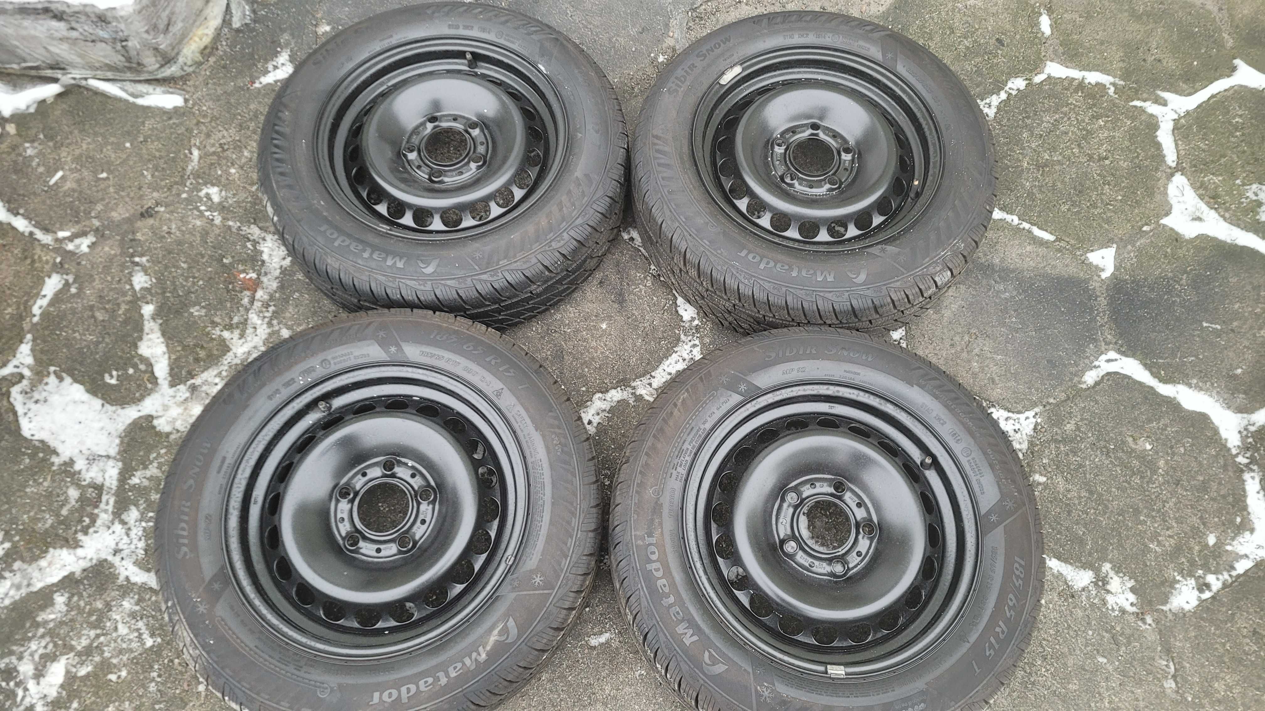 Koła zima zimowe 15 5X120 BMW E36 E46 185/65/15 8MM 4SZT