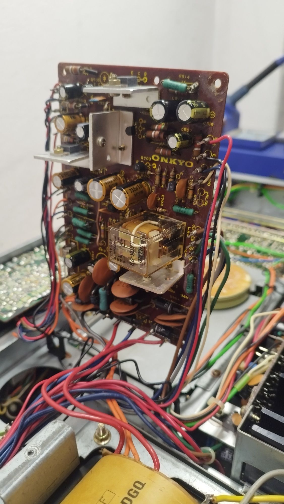 Onkyo TX 4500 mk1 amplituner stereo po dużym serwisie