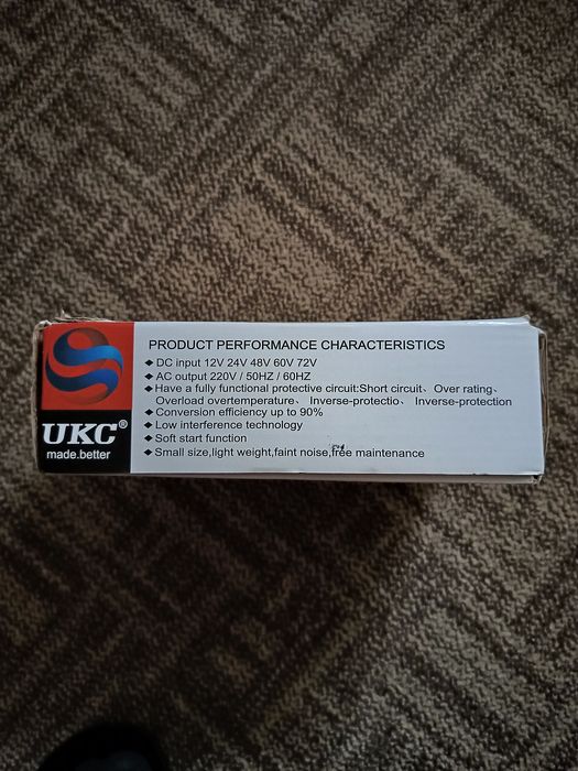 Інвертор UKC 1000w