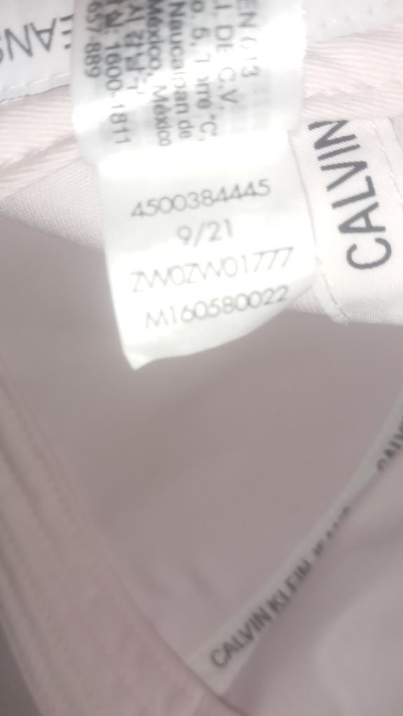 Кепка Calvin Klein Original ніжно рожева