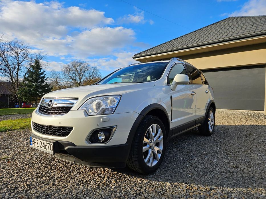 Opel Antara xenon, 4x4, 184km, felgi 19', COSMO, max wyposażenie, jasne skóry