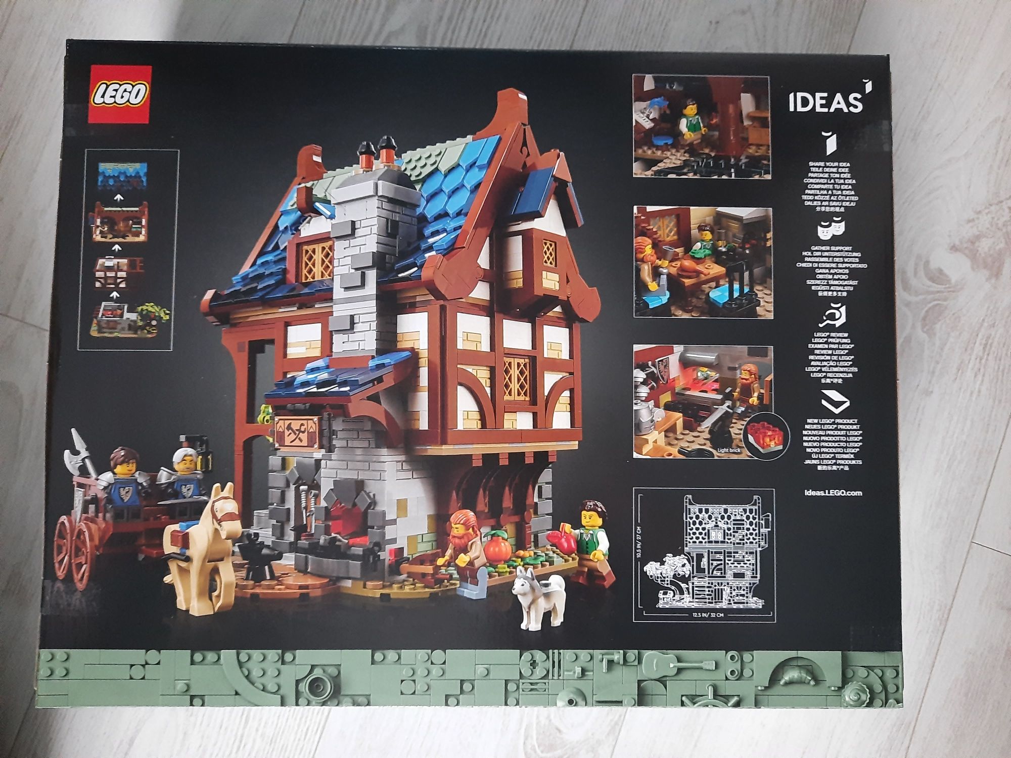 Lego 21325 Ideas Średniowieczna kuźnia dom