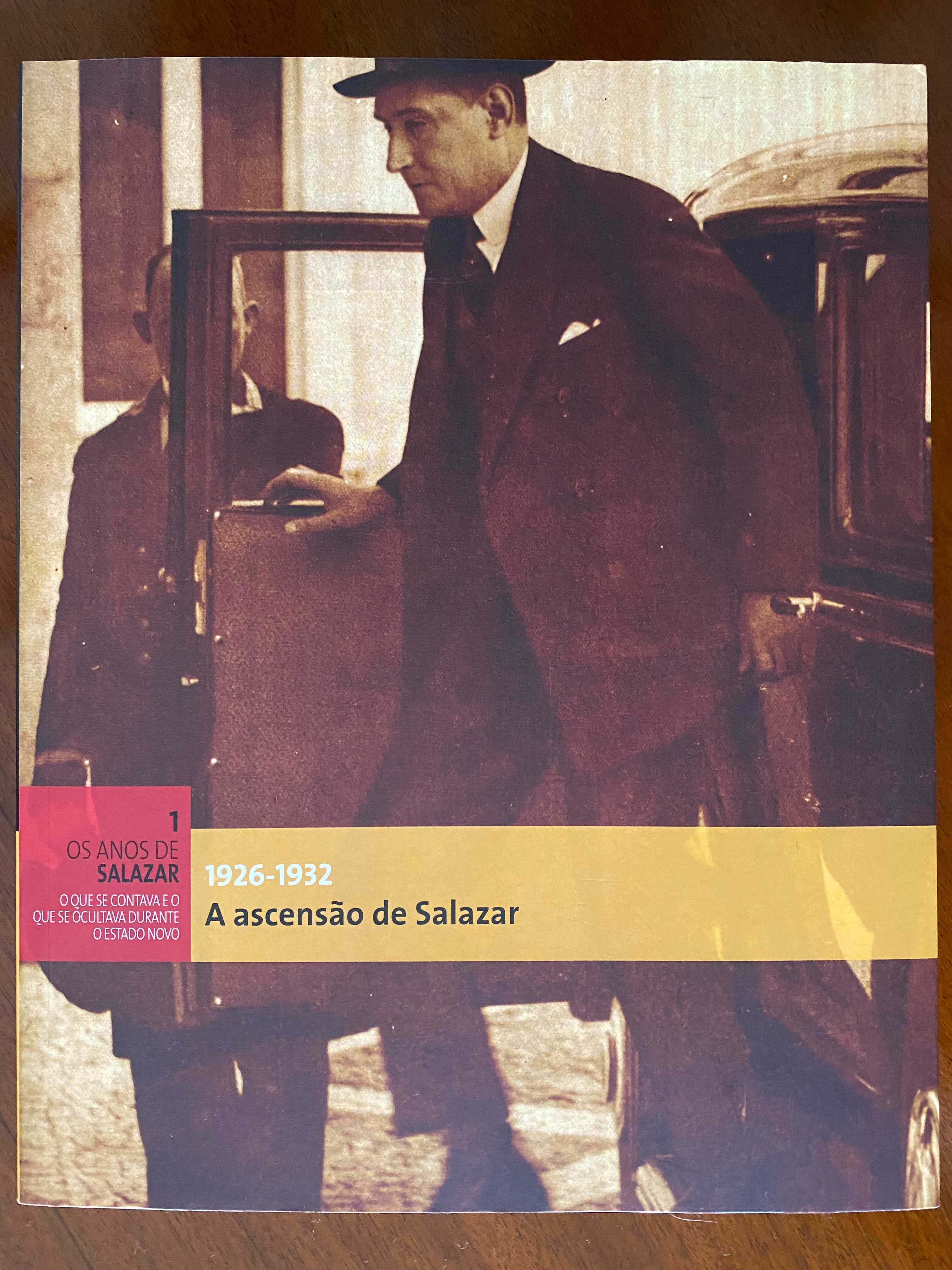 coleção de 30 volumes "os anos de salazar"