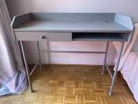 Biurko ikea szare